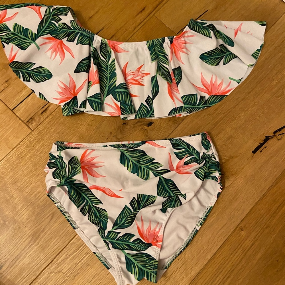 Girls Tropical bikini